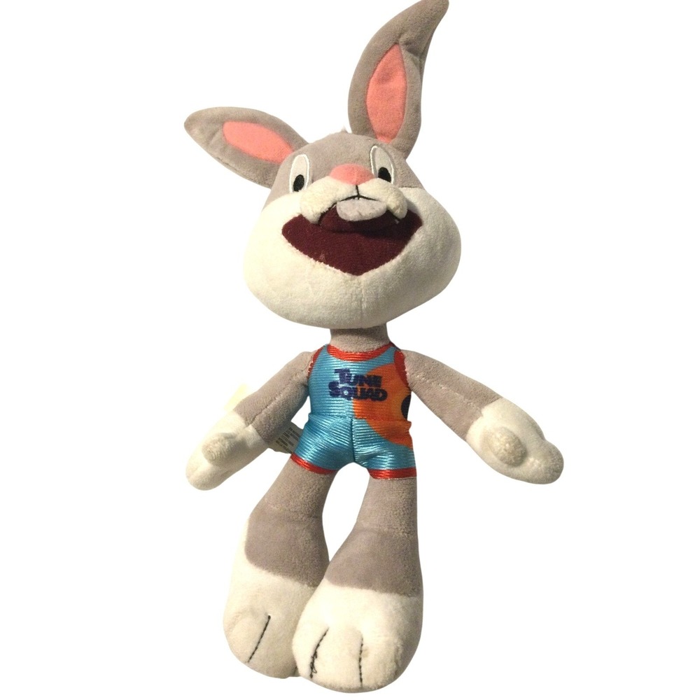 Bugs Bunny Space Jam Tune Squad‎ Plush Toy Looney Tunes Stuffed Animal 12 Inch